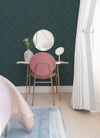 Sander Light Geometric Wallpaper Wallpaper A-Street Prints   