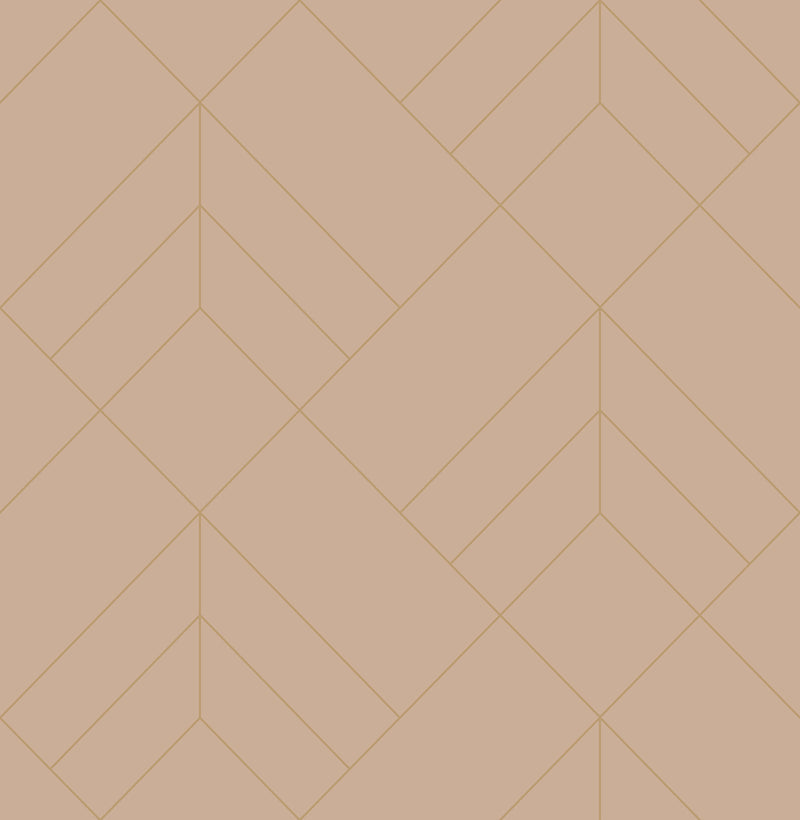Sander Light Geometric Wallpaper Wallpaper A-Street Prints Double Roll Light Pink 