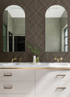 Sander Light Geometric Wallpaper Wallpaper A-Street Prints   