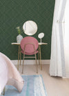 Sander Light Geometric Wallpaper Wallpaper A-Street Prints   