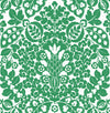 Marni Fruit Damask Wallpaper Wallpaper A-Street Prints Double Roll Green 
