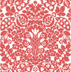 Marni Fruit Damask Wallpaper Wallpaper A-Street Prints Double Roll Red 