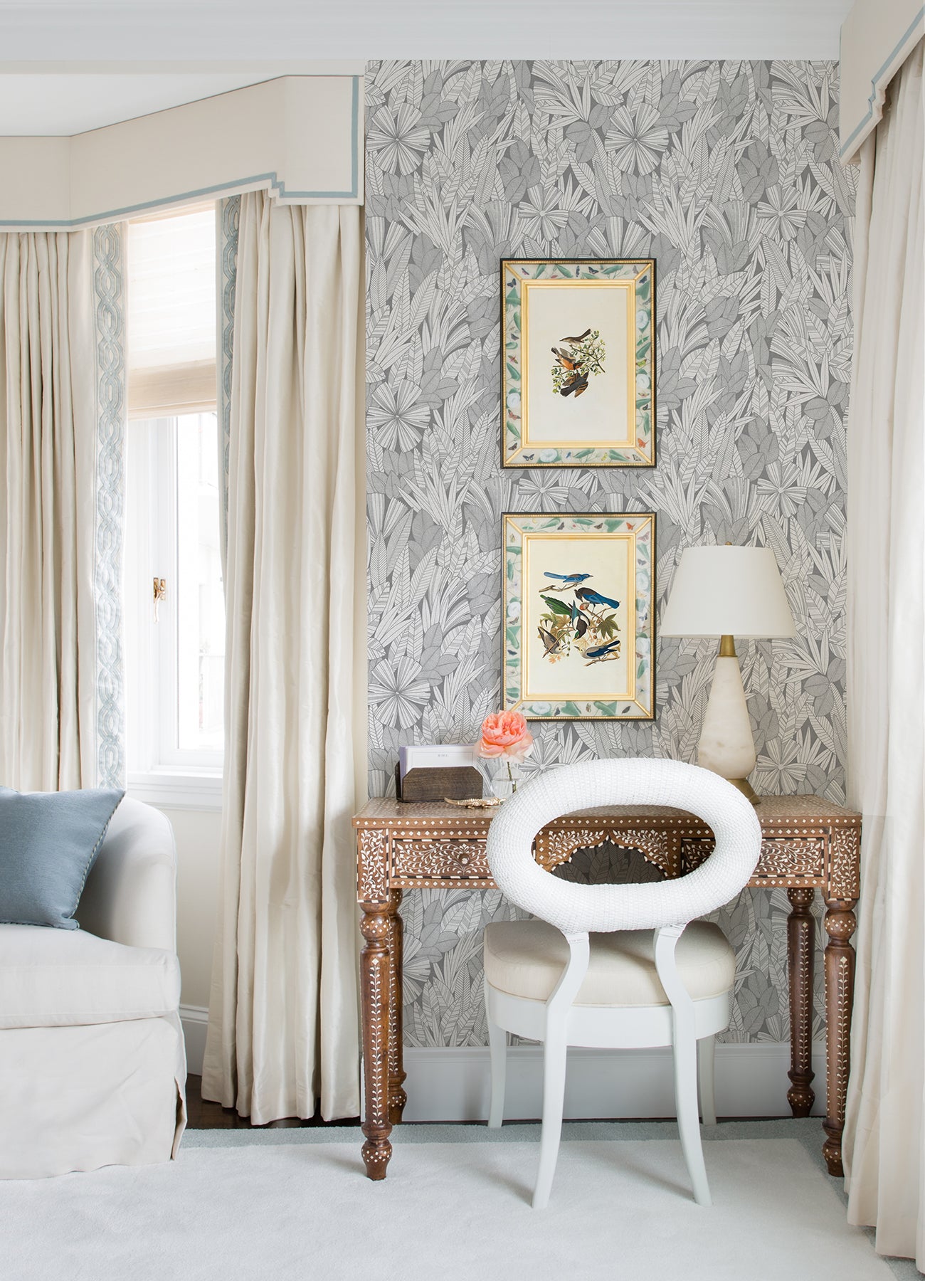 Bannon Leaves Wallpaper Wallpaper A-Street Prints   