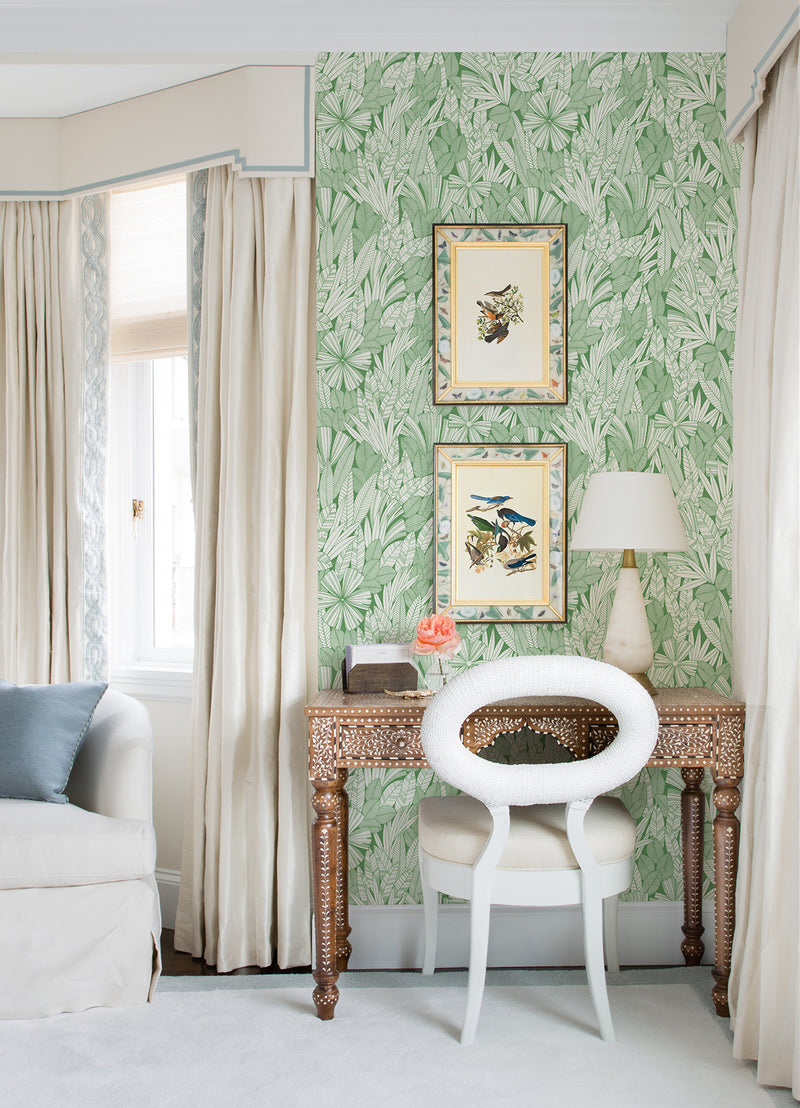 Bannon Leaves Wallpaper Wallpaper A-Street Prints   