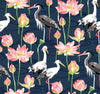Barton Heron Wallpaper Wallpaper A-Street Prints Double Roll Navy 