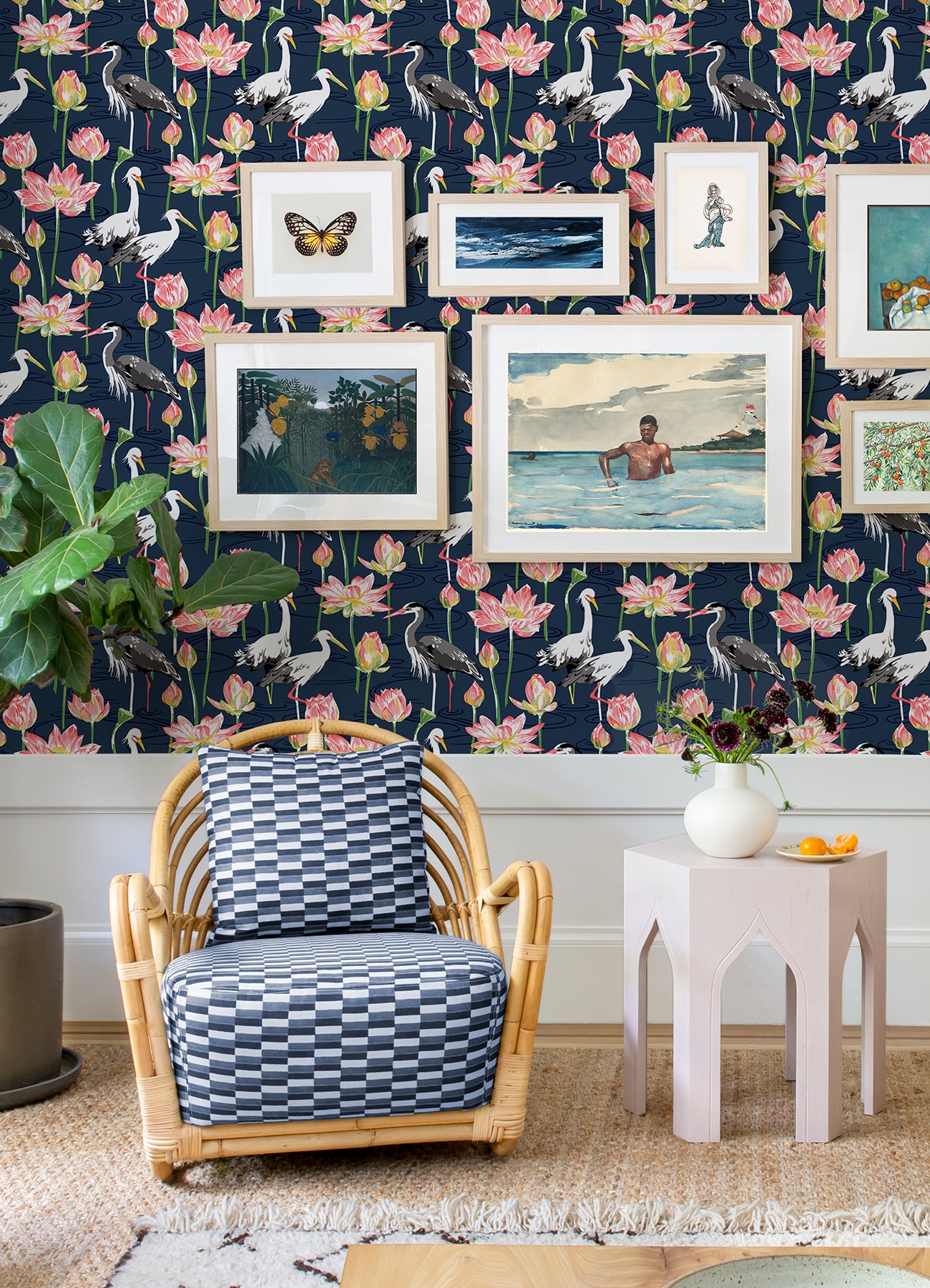 Barton Heron Wallpaper Wallpaper A-Street Prints   