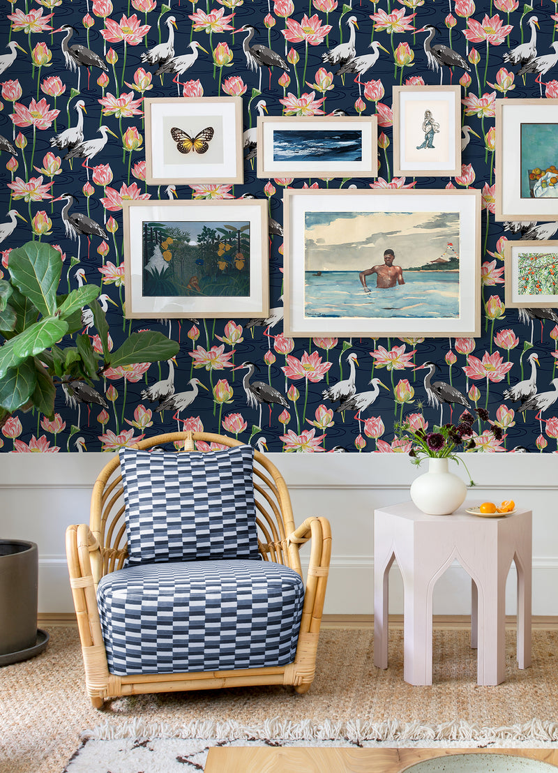 Barton Heron Wallpaper Wallpaper A-Street Prints   