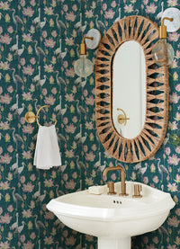 Barton Heron Wallpaper Wallpaper A-Street Prints   