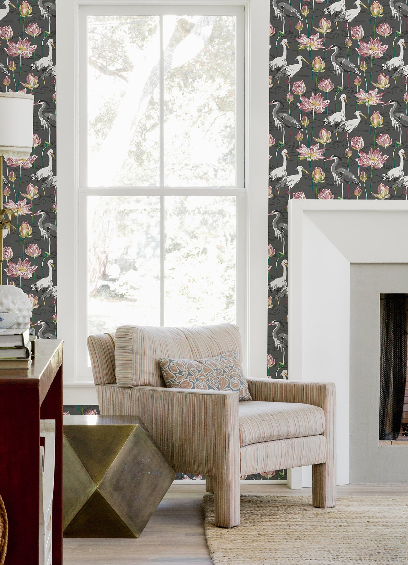 Barton Heron Wallpaper Wallpaper A-Street Prints   