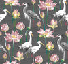 Barton Heron Wallpaper Wallpaper A-Street Prints Double Roll Grey 
