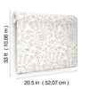 Divine Slate Abstract Medallion Wallpaper Wallpaper A-Street Prints   
