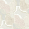 Hollace Honey Geometric Wallpaper Wallpaper A-Street Prints Double Roll Mauve 