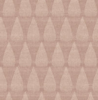 Mirko Stone Ogee Wallpaper Wallpaper A-Street Prints Double Roll Rust 