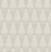 Mirko Stone Ogee Wallpaper Wallpaper A-Street Prints Double Roll Grey 