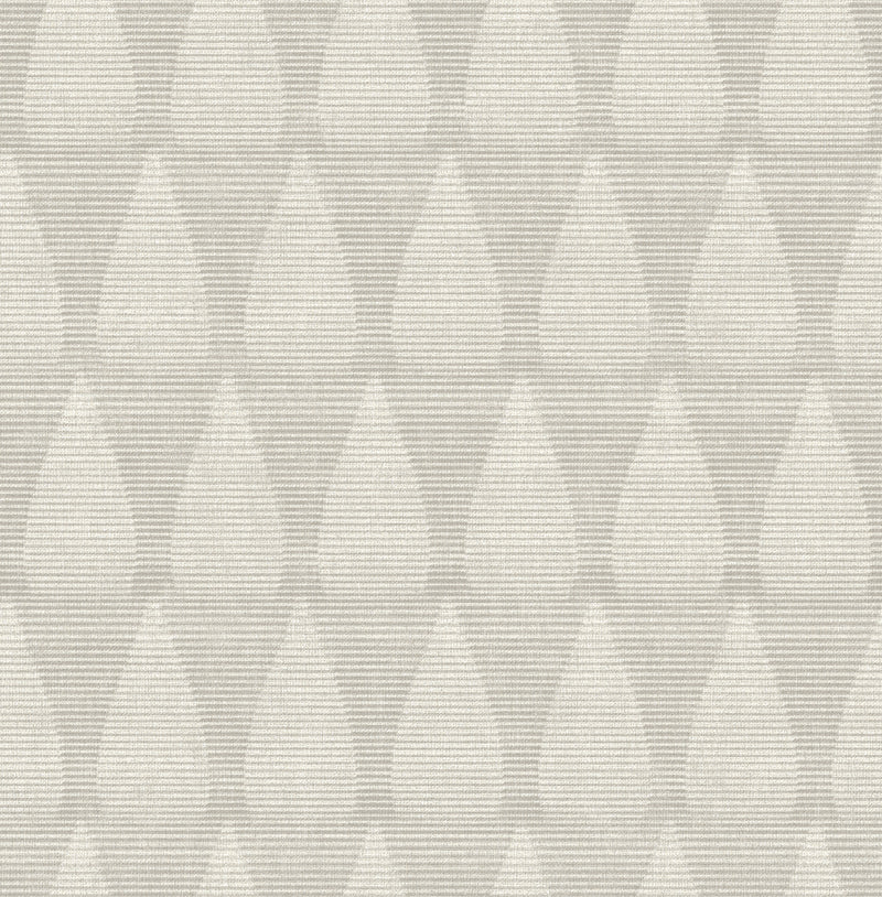 Mirko Stone Ogee Wallpaper Wallpaper A-Street Prints Double Roll Grey 