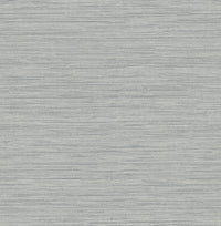 Sheehan Light Blue Faux Grasscloth Wallpaper Wallpaper A-Street Prints Double Roll Stone 