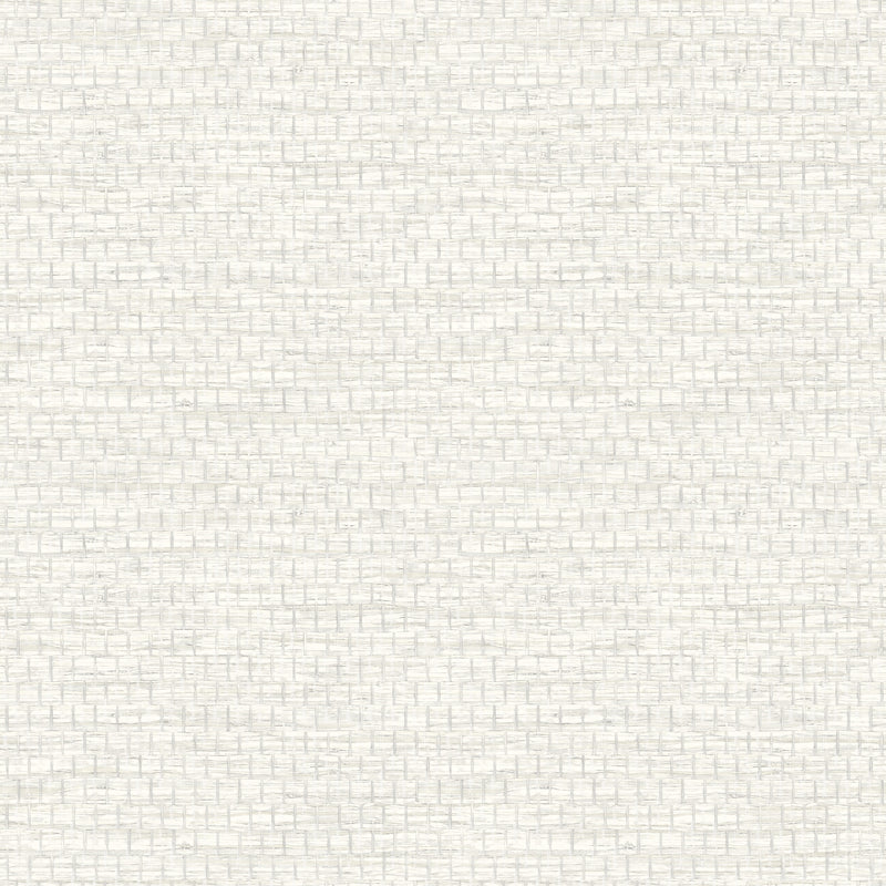 Plaited Grass Wallpaper Wallpaper Cheseapeake Double Roll White 
