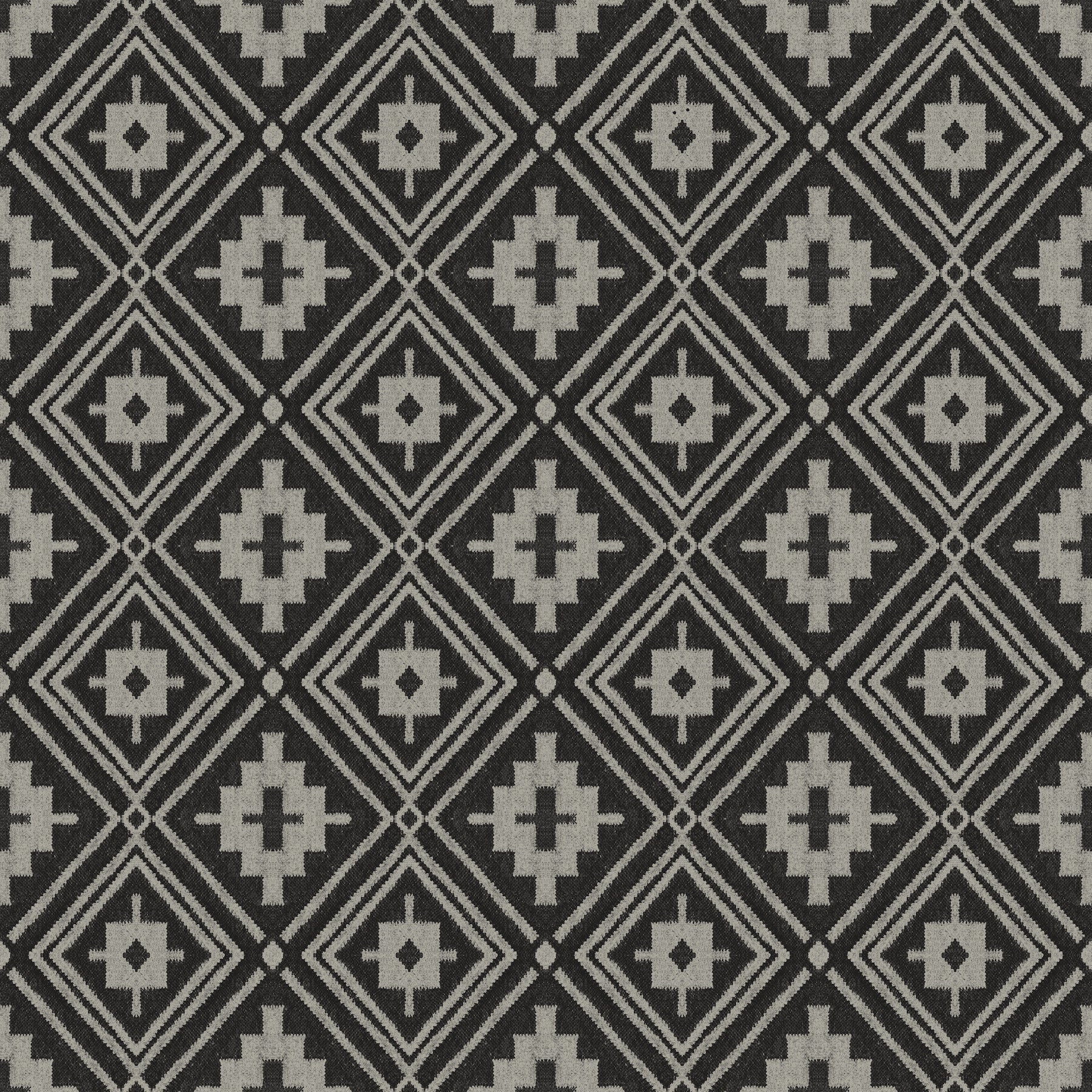Camp Blanket Wallpaper Wallpaper Cheseapeake Double Roll Black 