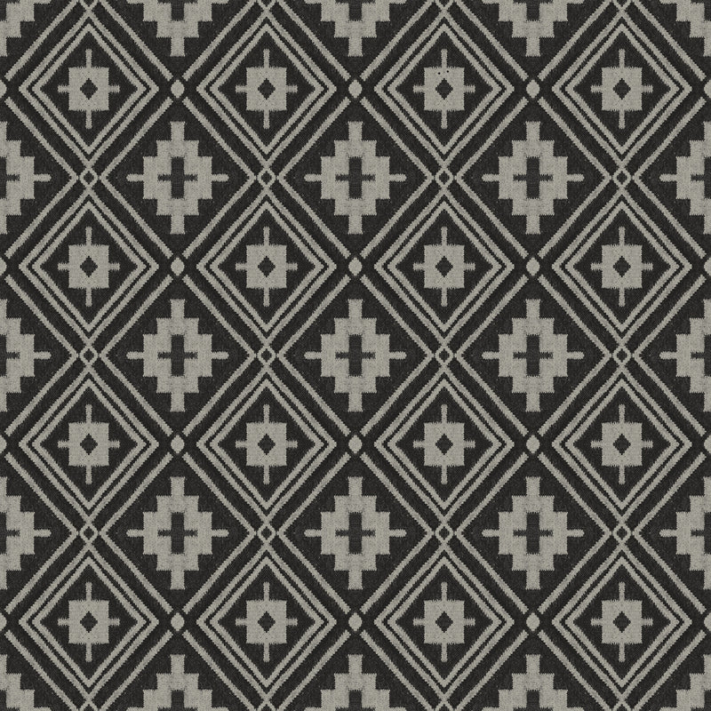 Camp Blanket Wallpaper Wallpaper Cheseapeake Double Roll Black 