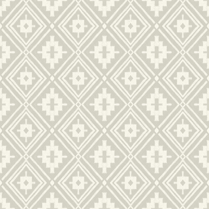 Camp Blanket Wallpaper Wallpaper Cheseapeake Double Roll Silver 
