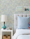 Wanderer Aquamarine Mosiac Wallpaper Wallpaper A-Street Prints   