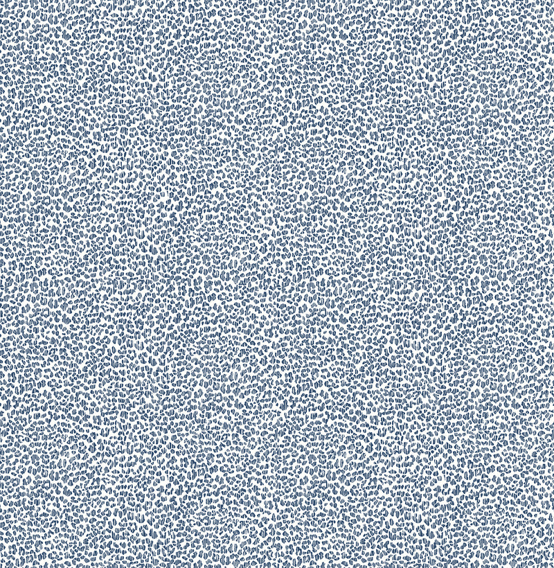 Soul Animal Print Wallpaper Wallpaper A-Street Prints Double Roll Indigo 