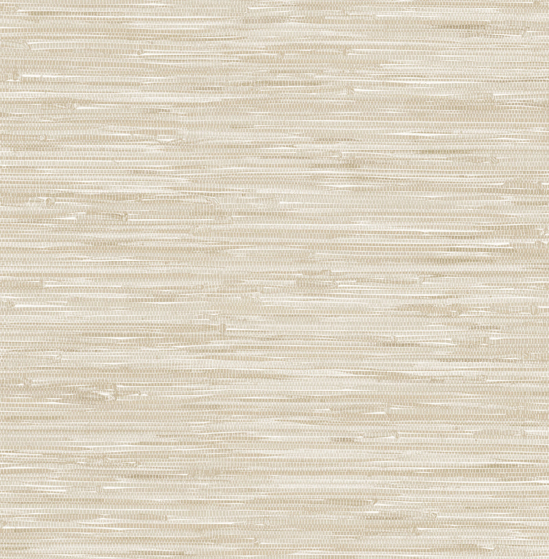 Exhale Woven Faux Grasscloth Wallpaper Wallpaper A-Street Prints Roll Dove