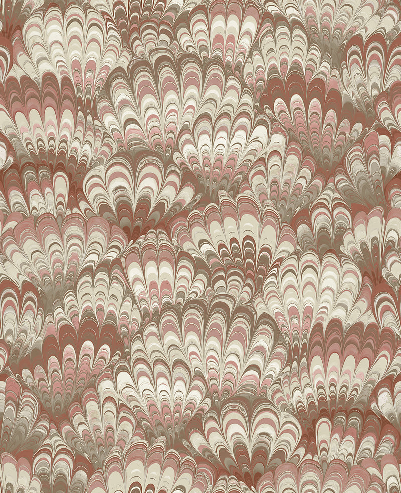 Octavia Marbled Ink Wallpaper Wallpaper A-Street Prints Roll Ruby