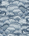 Octavia Marbled Ink Wallpaper Wallpaper A-Street Prints Roll Blue