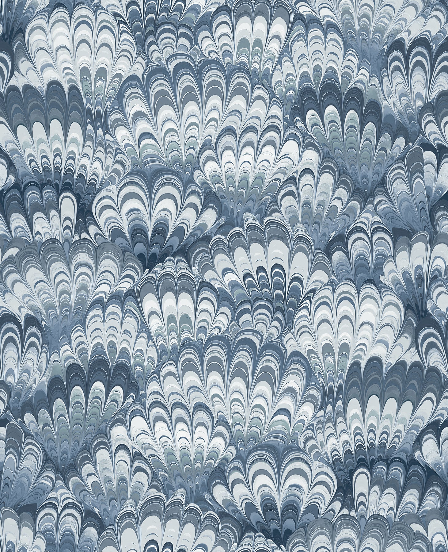 Octavia Marbled Ink Wallpaper Wallpaper A-Street Prints Roll Blue
