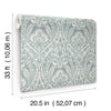 Berkshire Damask Wallpaper Wallpaper A-Street Prints