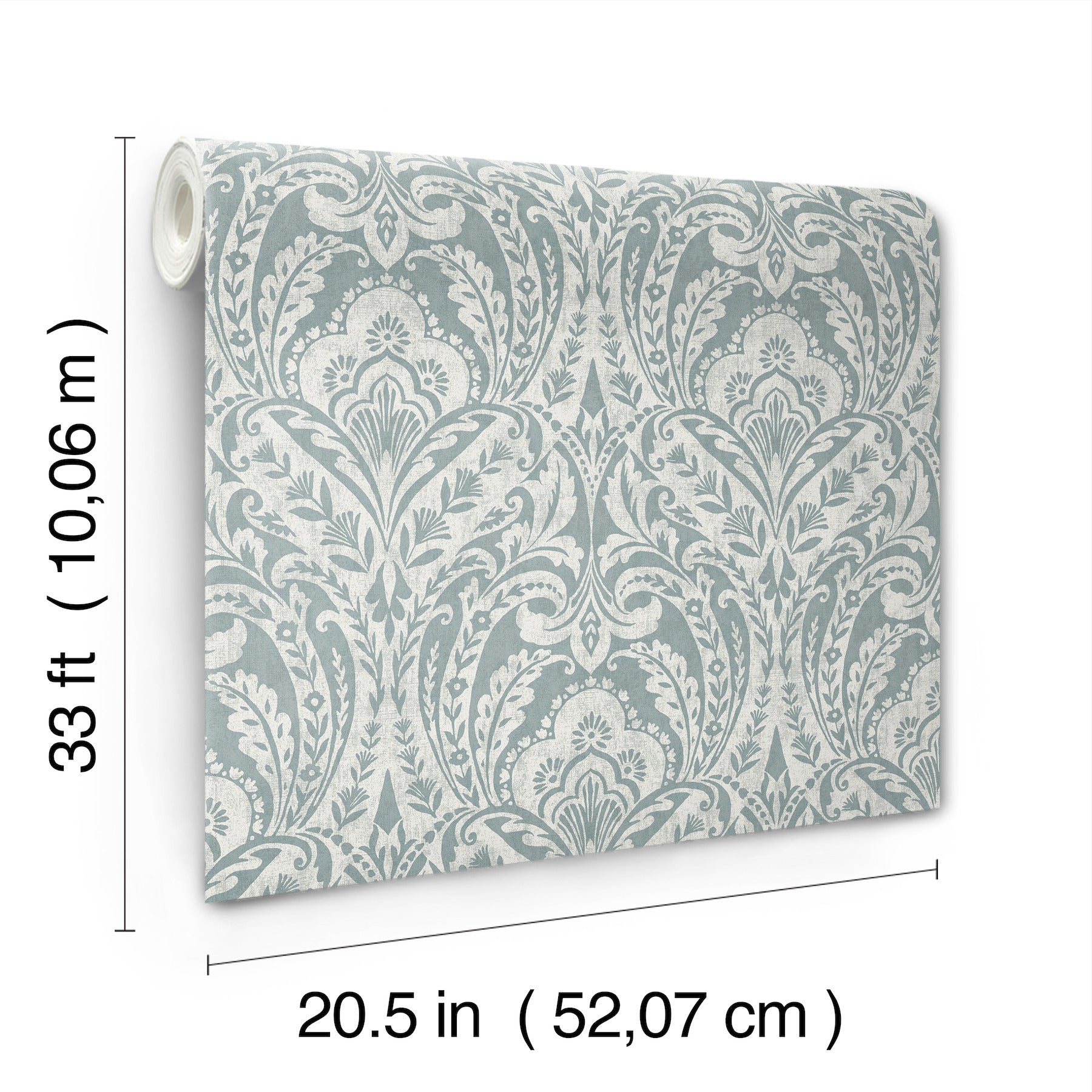Berkshire Damask Wallpaper Wallpaper A-Street Prints