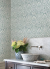 Berkshire Damask Wallpaper Wallpaper A-Street Prints
