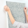 Berkshire Damask Wallpaper Wallpaper A-Street Prints