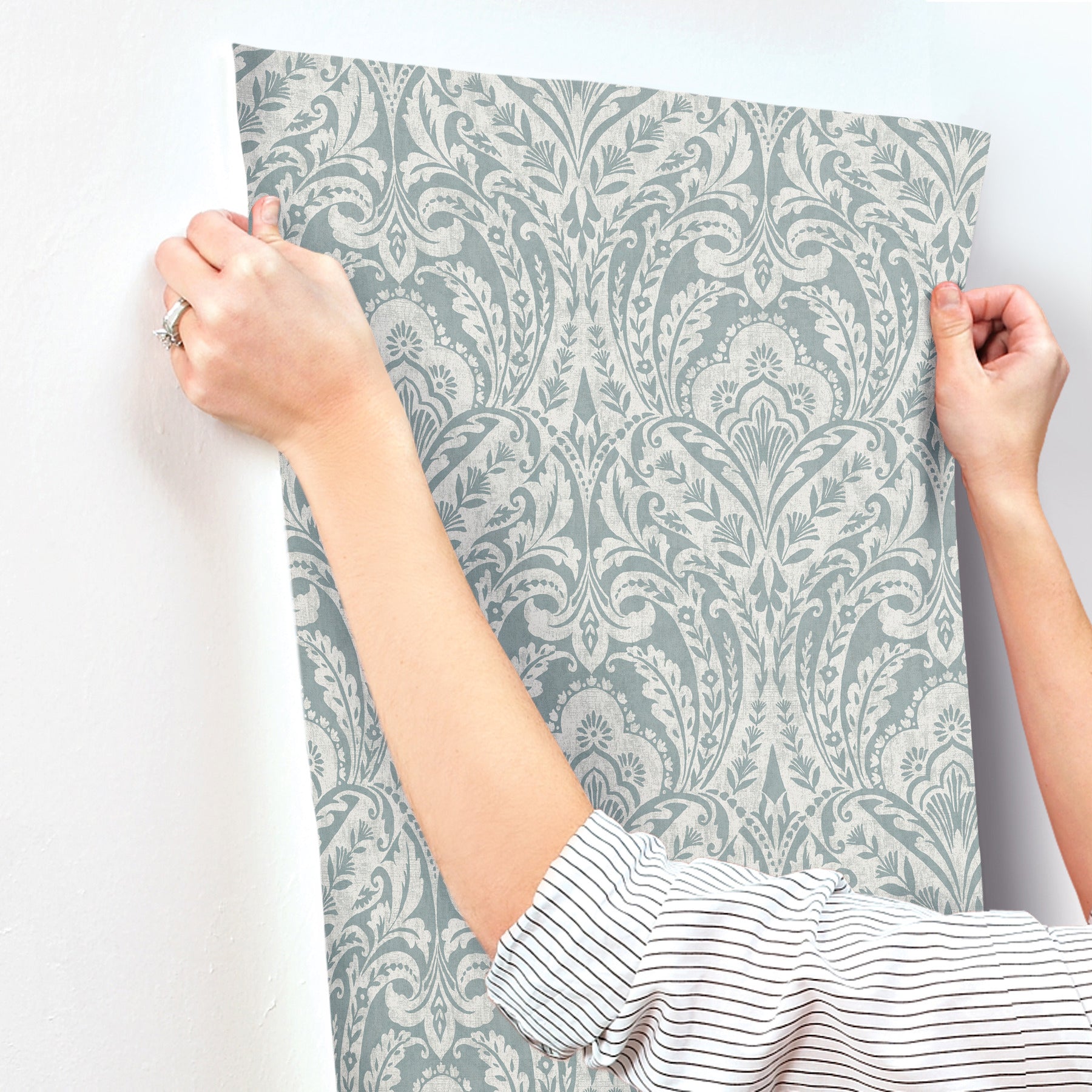 Berkshire Damask Wallpaper Wallpaper A-Street Prints