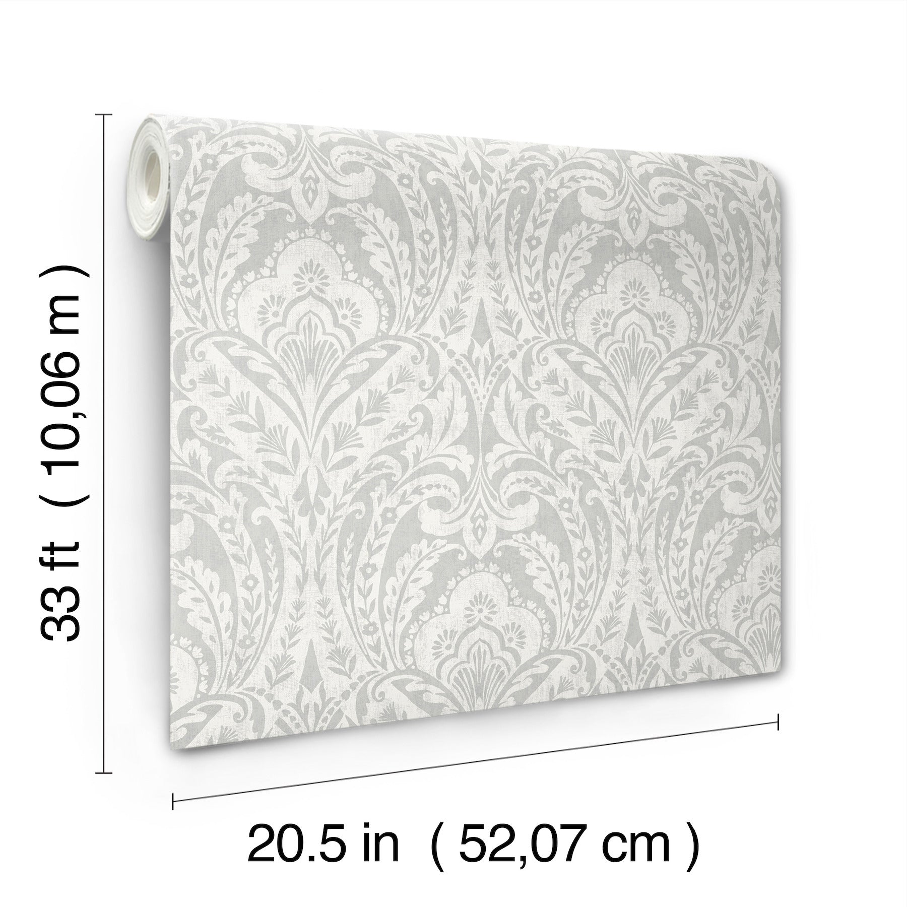 Berkshire Damask Wallpaper Wallpaper A-Street Prints