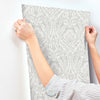 Berkshire Damask Wallpaper Wallpaper A-Street Prints