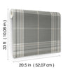 Westley Plaid Wallpaper Wallpaper A-Street Prints