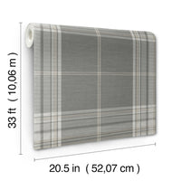 Westley Plaid Wallpaper Wallpaper A-Street Prints