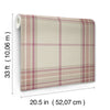 Westley Plaid Wallpaper Wallpaper A-Street Prints