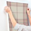 Westley Plaid Wallpaper Wallpaper A-Street Prints