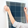 Westley Plaid Wallpaper Wallpaper A-Street Prints
