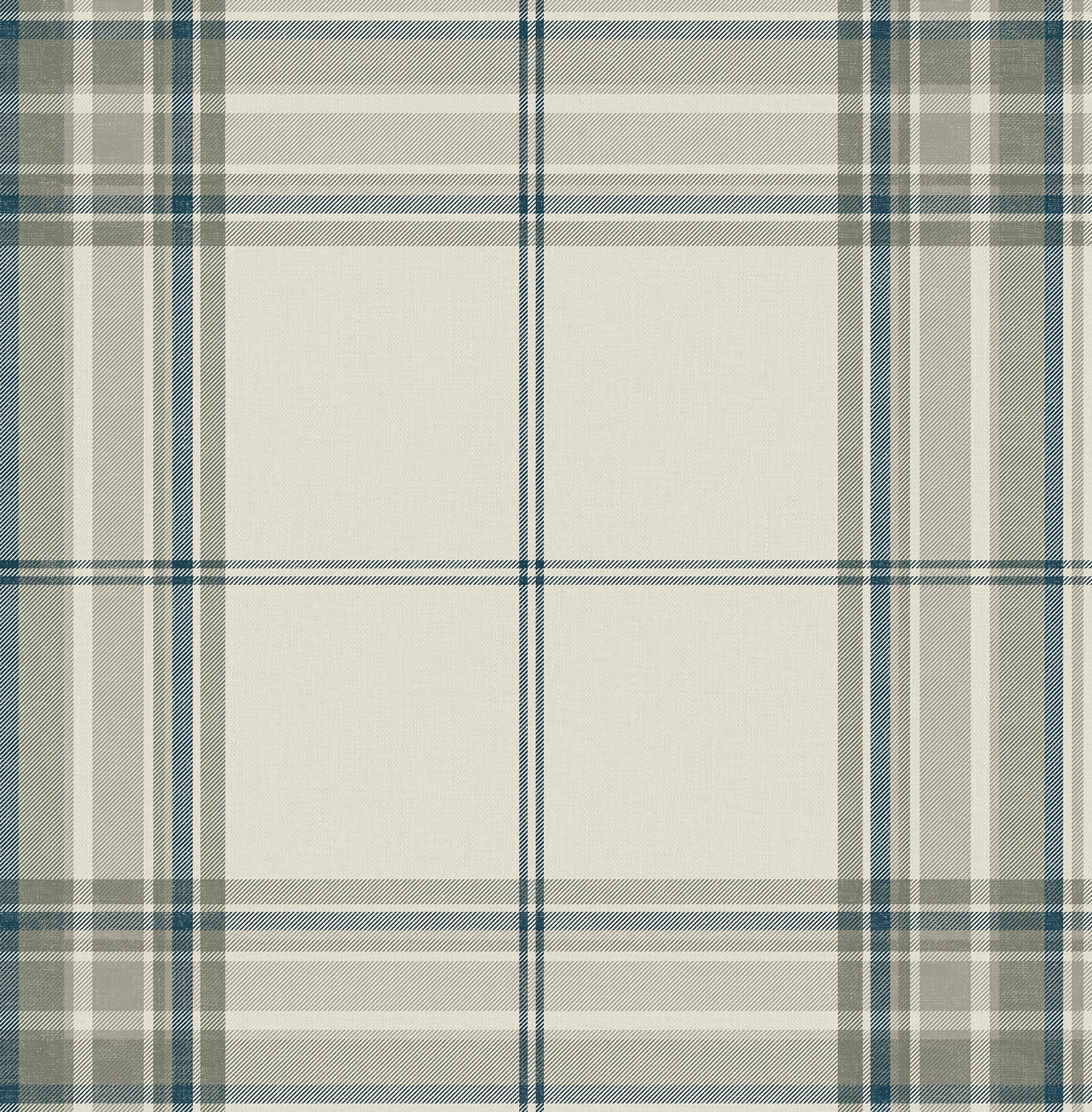 Westley Plaid Wallpaper Wallpaper A-Street Prints Roll Moss