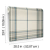 Westley Plaid Wallpaper Alternative Room Image 27