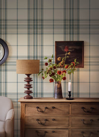 Westley Plaid Wallpaper Wallpaper A-Street Prints