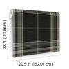 Westley Plaid Wallpaper Alternative Room Image 34