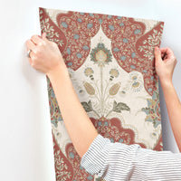 Auden Floral Grandeur Wallpaper Wallpaper A-Street Prints