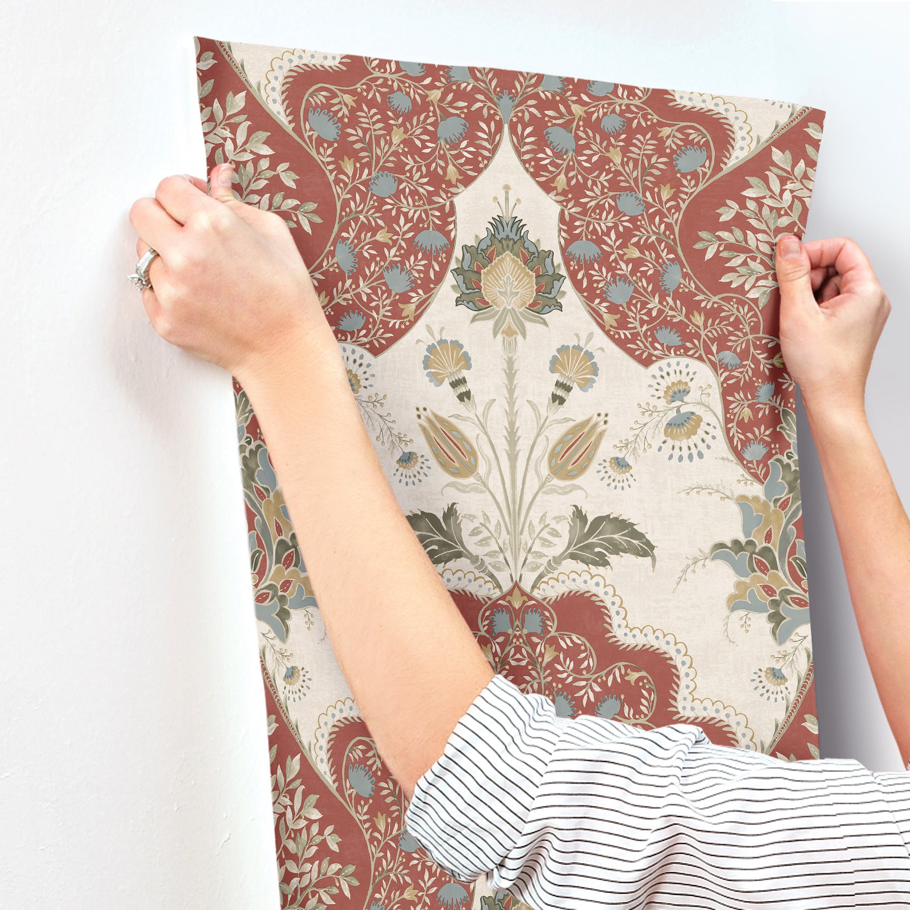 Auden Floral Grandeur Wallpaper Wallpaper A-Street Prints