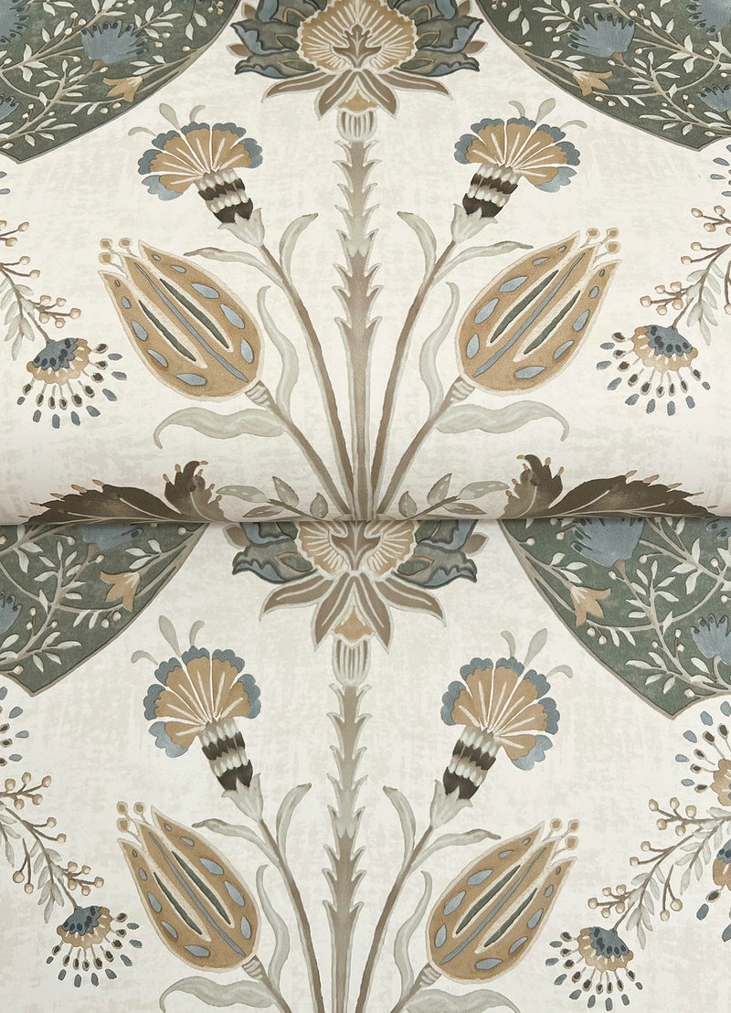 Auden Floral Grandeur Wallpaper Wallpaper A-Street Prints