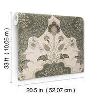 Auden Floral Grandeur Wallpaper Wallpaper A-Street Prints